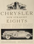 1930 Chrysler Eight Roadster Ad
