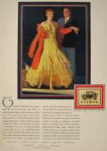 1929 Body by Fisher Ad ~ McClelland Barclay ~ Well Dressed Couple