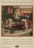 1930 Ford Town Sedan Ad ~ New Beauty