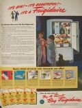 1940 Vintage Frigidaire Refrigerator Ad ~ It's Big, It's Beautiful