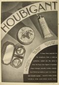 1930 Houbigant Cosmetics Ad ~ Face Powder, Cream, Vanity