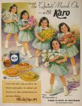 1939 Karo Syrup Ad ~ Dionne Quints Easter Parade