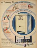 1946 Launderall Washer/Dryer Ad