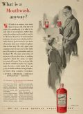 1930 Lavoris Ad ~ What is a Mouthwash, Anyway?