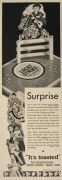 1930 Lucy Strike Cigarette Ad ~ Happy-Go-Luckies