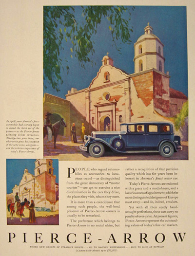 1930 Pierce Arrow Ad