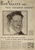 1930 Fleischmann's Yeast Ad ~ Rudy Vallee