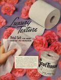 1939 Scottissue Toilet Paper Ad ~ Luxury Texture
