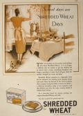 1930 Shredded Wheat Cereal Ad ~ School Days