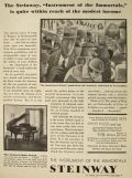 1930 Steinway Piano Ad ~ Instrument of Immortals