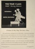 1929 Hotel Biltmore, NY Ad ~ Golf, Tee Time Club