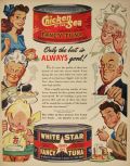 1946 Chicken of the Sea Tuna Ad