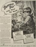1938 Vicks Vaporub Ad ~ Young Cowboy