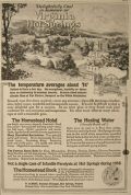 1917 Homestead Hotel Ad ~ Hot Springs, VA
