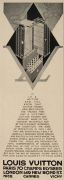 1930 Vintage Louis Vuitton Trunks Suitcase Ad