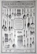 1917 Holmes & Edwards Silverplate Ad ~ Many Patterns & Pieces