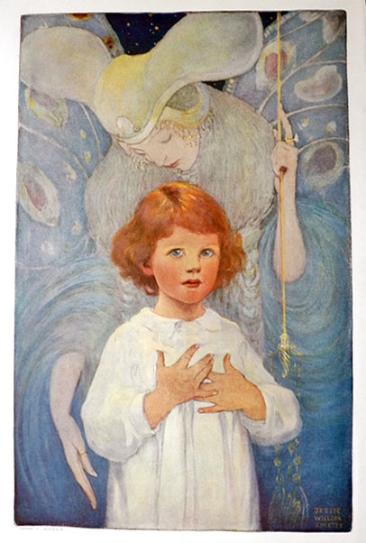 1915 Jessie Willcox Smith Print ~ The Christmas Fairy