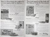 1918 WWI Kellogg's Food Ad ~ Help the Government