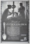 1917 Rogers Bros. Silverware Ad ~ Old Colony