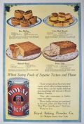 1918 Royal Baking Powder Ad ~ Wheat Saving Foods