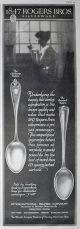 1916 Rogers Bros Silverware Ad ~ Old Colony & Cromwell