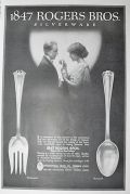 1916 Rogers Bros Silverware Ad ~ Continental & Cromwell