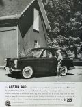 1959 Austin A40 Car Ad ~ Stylish