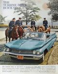 1960 Buick LeSabre Convertible Ad ~ Mounted Police