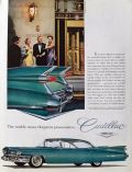 1959 Cadillac Sedan de Ville Ad ~ Ritz Carlton