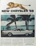 1959 Chrysler Saratoga Ad ~ 2 Door Hardtop