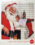 1957 Coke Coca Cola Ad ~ For Santa, From Bobby