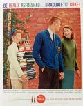 1959 Coca Cola Coke Ad ~ Vintage 6-Pack