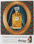 1959 Four Roses Bourbon Ad ~ Antique Decanter
