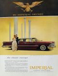 1959 Chrysler Imperial Le Baron Ad ~ Classic Concept