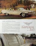 1960 Chrysler Imperial Crown Ad ~ Special Kind of Luxury