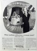 1959 Ladies Home Journal Ad ~ Chas. Addams Cartoon