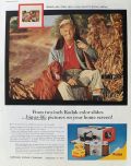 1957 Kodak Ad ~ Hunter & Irish Setter Dog