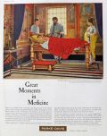 1959 Parke Davis Ad ~ Great Moments in Medicine ~ Galen