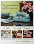 1960 Vintage Princess Phone Ad ~ Little & Lovely