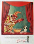 1960 Smirnoff Vodka Ad ~ Punch & Judy Puppet