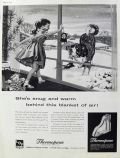 1959 Thermopane WIndows Ad ~ Saint Bernard Dog