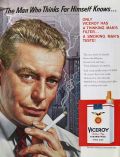 1959 Viceroy Cigarettes Ad ~ A Thinking Man's Filter