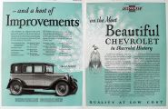 1927 Chevy Landau Ad ~ Most Beautiful