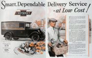 1928 Chevy Delivery Truck Ad ~ Smart, Dependable
