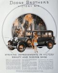 1928 Dodge Victory Six Sport Sedan Ad ~ Halloween Party