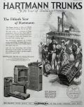 1927 Hartmann Trunk Ad ~ 50th Year