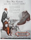 1928 Hood Women's Galoshes Ad