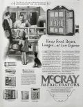 1927 McCray Refrigerator Ad ~ Less Expense