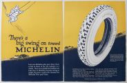 1925 Michelin Tires Ad ~ Big Swing