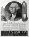 1926 Reed & Barton Silverware Ad ~ Wakefield Pattern